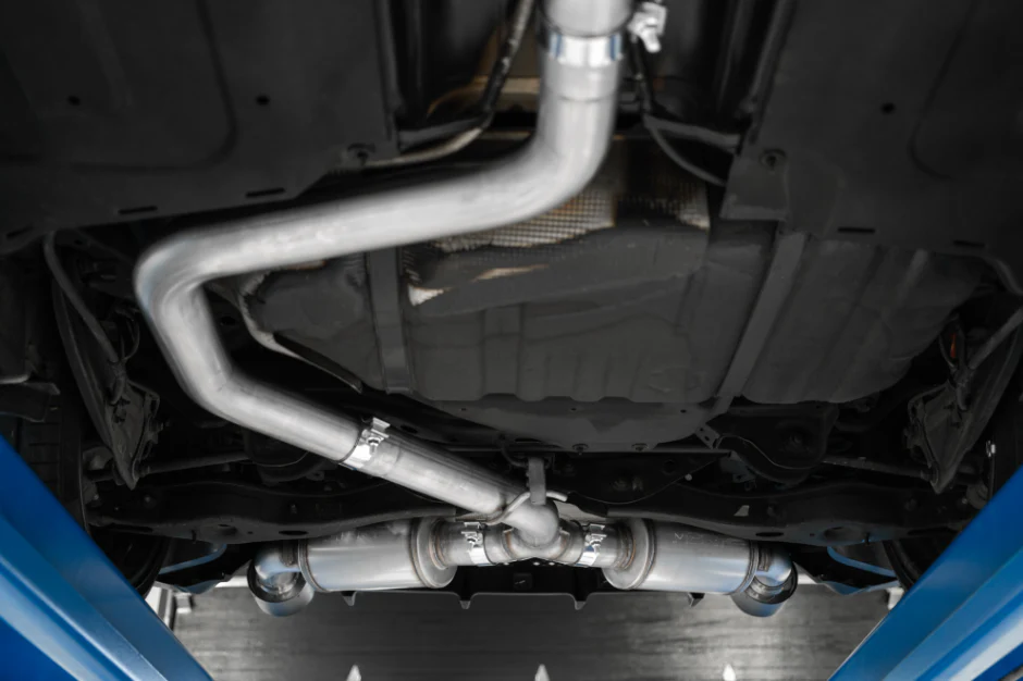 3 Inch Cat-Back Exhaust Dual Rear Exit -  Street Profile (Aluminized Steel) Armor Lite - Image 4