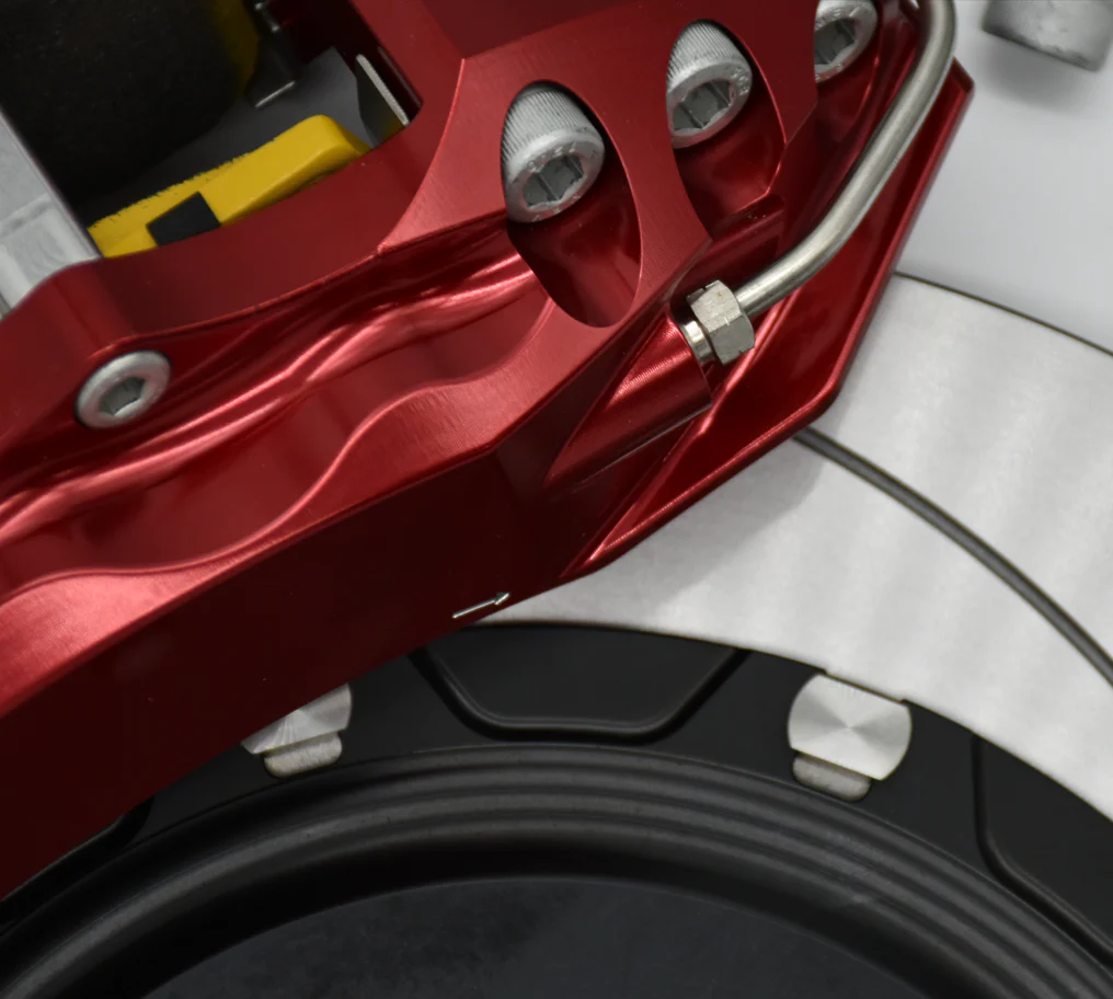 356mm Ultra Lightweight Racing Floating Rotor Brake Kit - 6 Piston (Endless Track Pads) - Image 10
