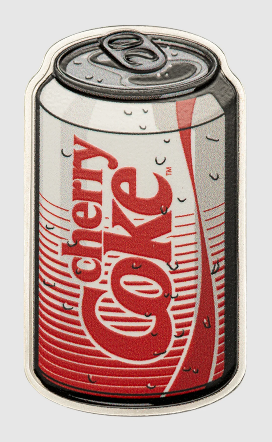 40th Anniversary Edition Cherry Coke - 1oz Pure Silver Bar PAMP SWISS - Coke Can Piggybank - Royal Canadian Mint only 4500 Made - Image 6