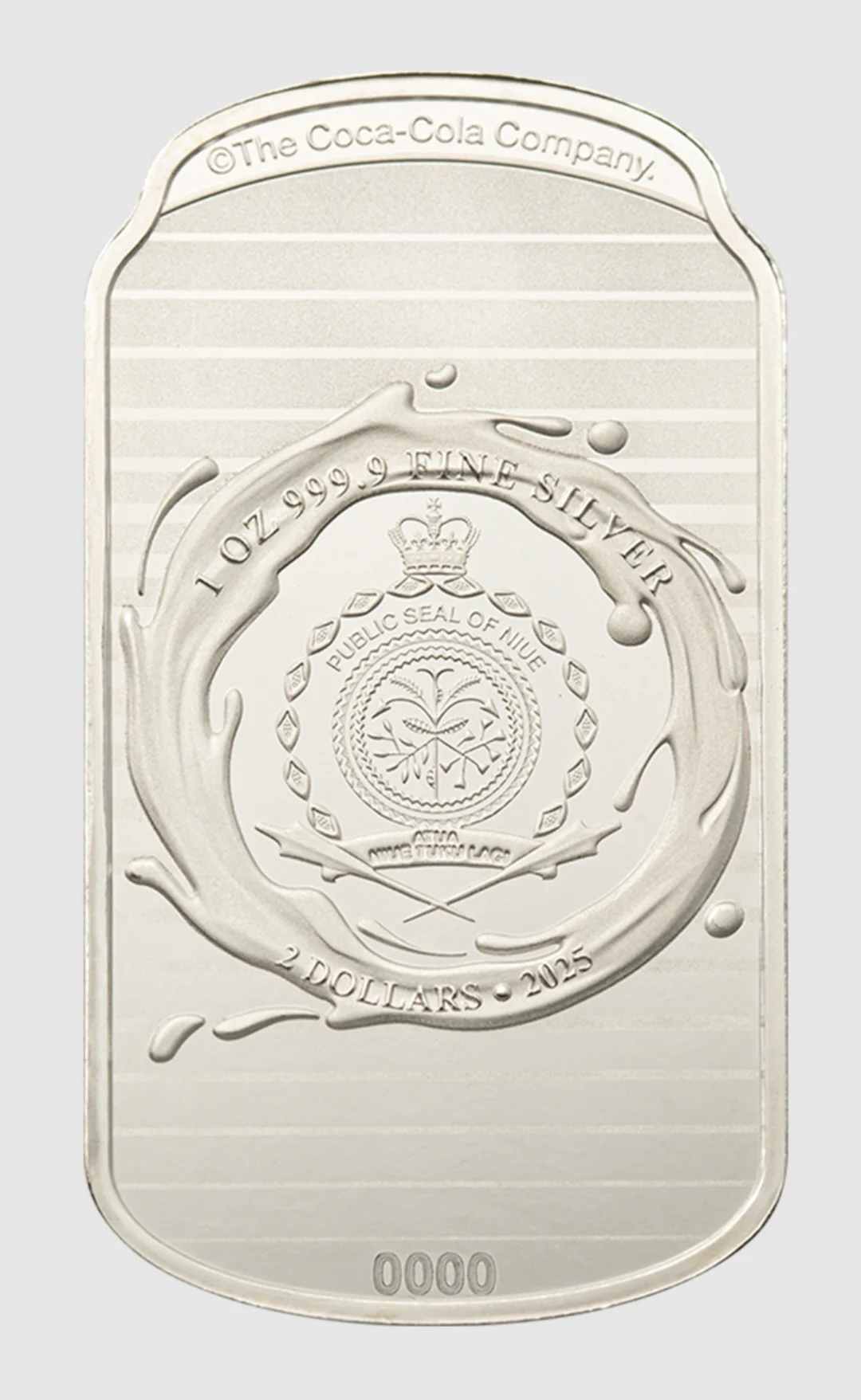 40th Anniversary Edition Cherry Coke - 1oz Pure Silver Bar PAMP SWISS - Coke Can Piggybank - Royal Canadian Mint only 4500 Made - Image 7