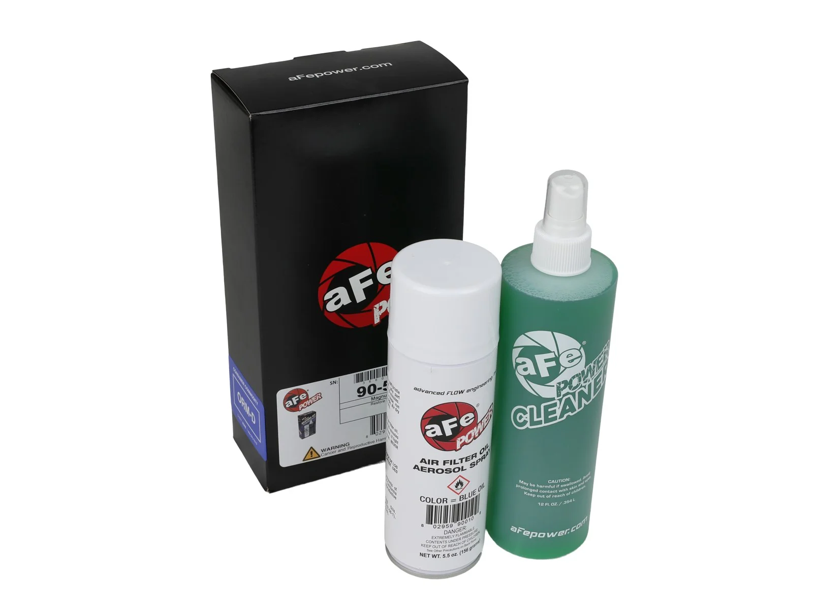 Air Filter Restore Kit: 5.5 oz Blue Oil & 12 oz Power Cleaner (Aerosol Spray Oil) - Image 2