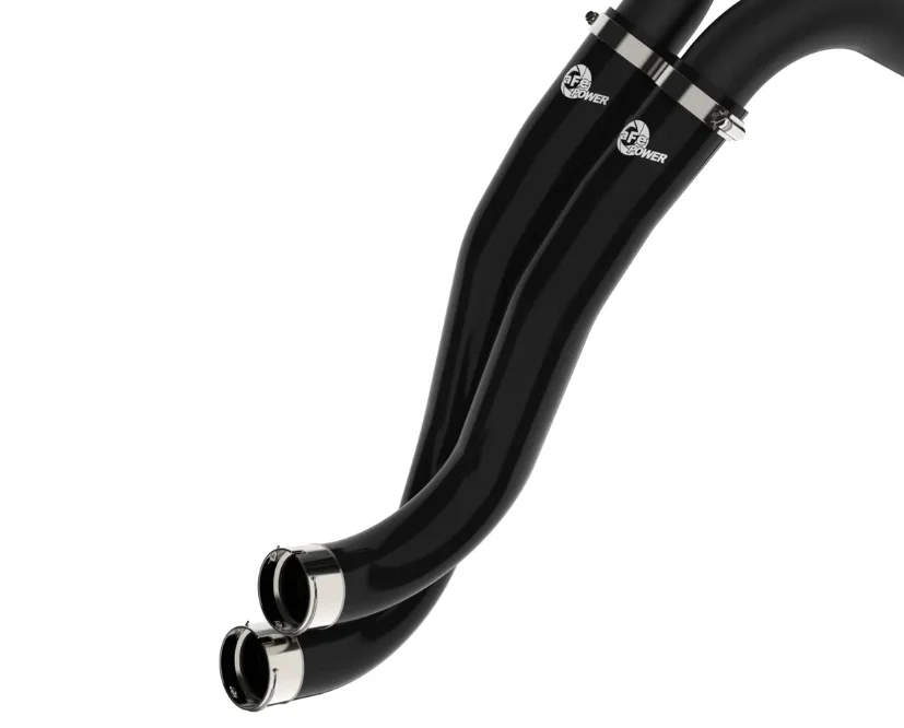 BladeRunner Aluminum Hot and Cold Charge Pipe Kit Black - Image 4