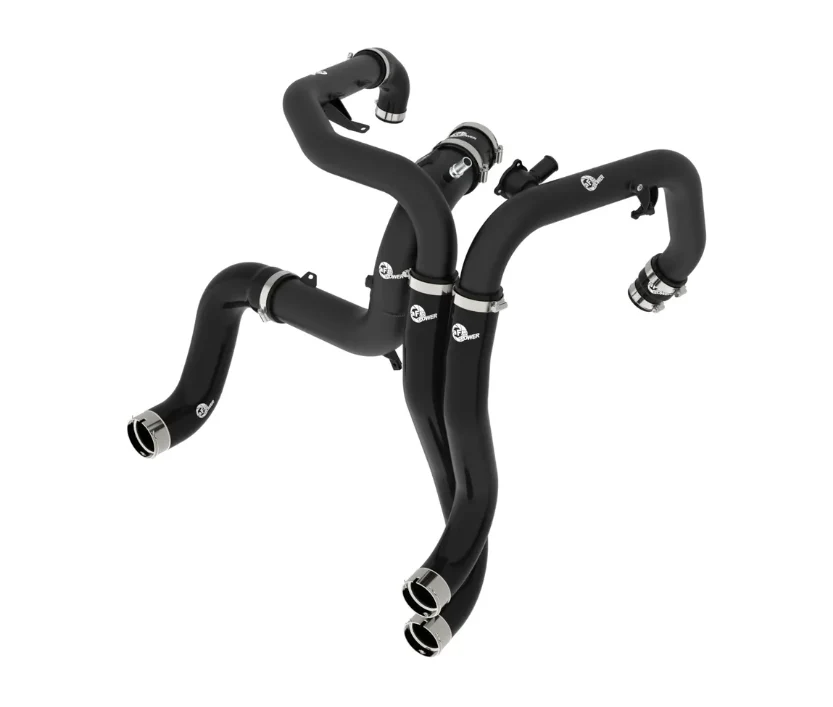 BladeRunner Aluminum Hot and Cold Charge Pipe Kit Black - Image 6