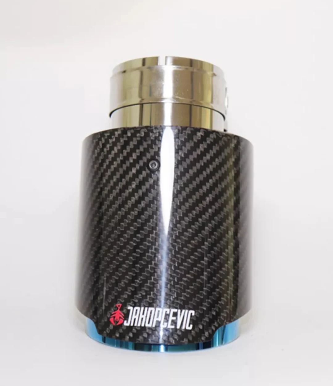 Carbon Fiber / Burnt or Black Exhaust tip 4.5" - Image 5