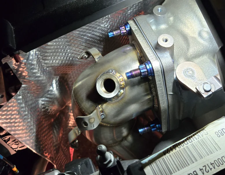 Stainless Steel Catless Downpipe for 2.0T N Series Cars - Image 2