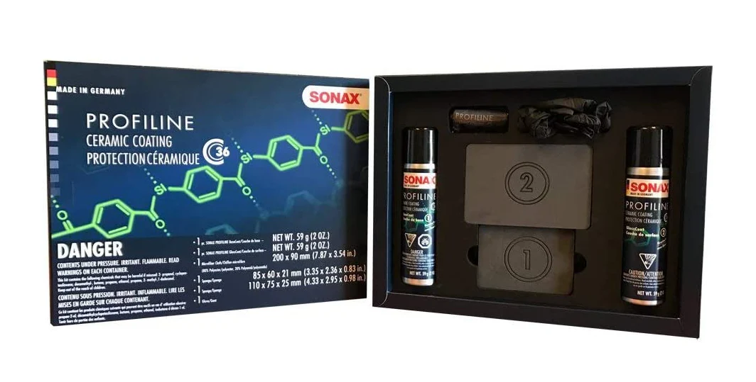 Sonax Ceramic Coating CC36 Kit 9H Ceramic Quartz Coating - Image 3