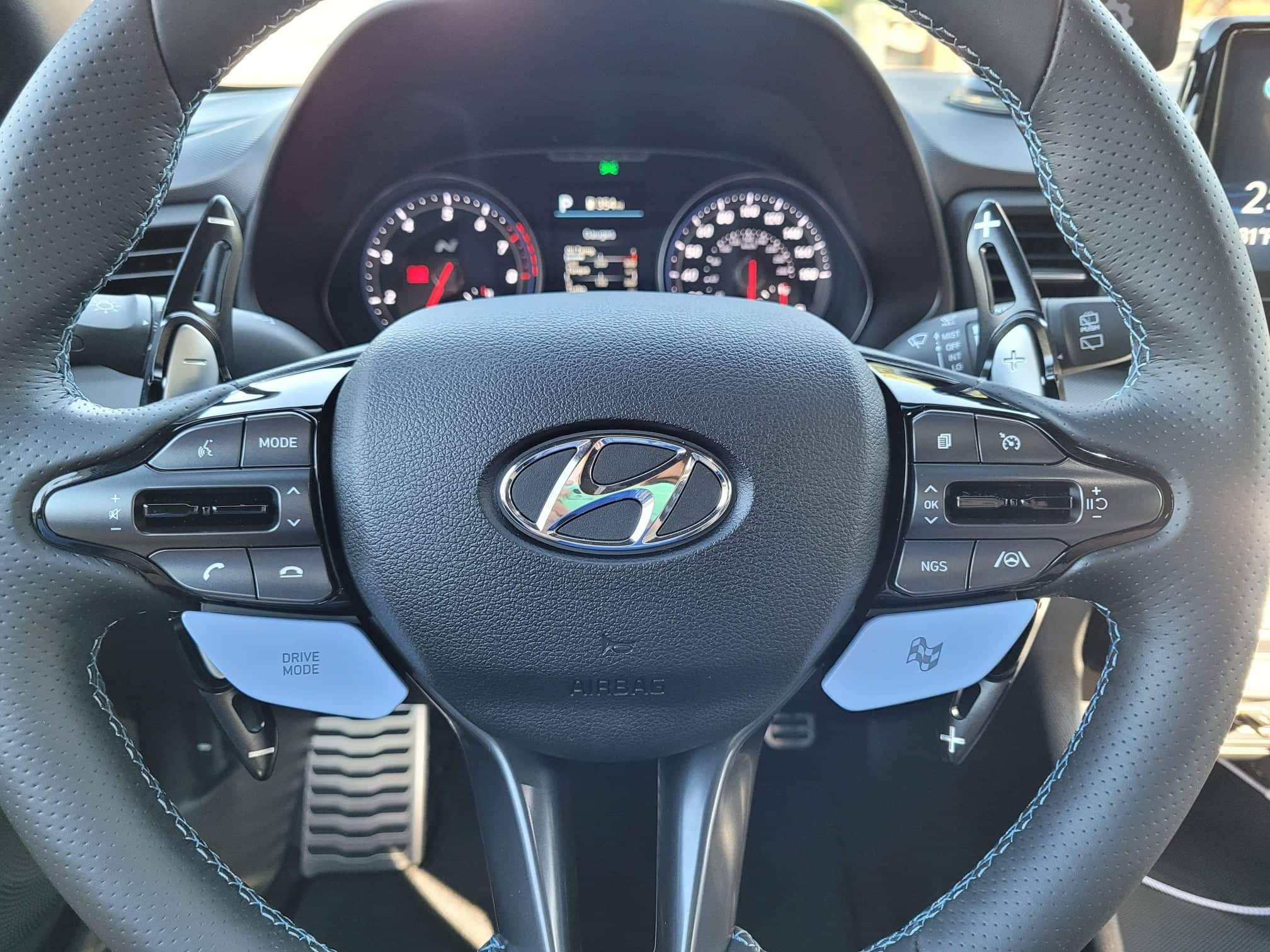 DCT Shifter Paddle Extensions for Hyundai Elantra GT N Line / Veloster N DCT / Elantra N / Kona N / Elantra N Line / I30N - Image 3