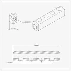 Four Port Inline Distribution Block - Image 2