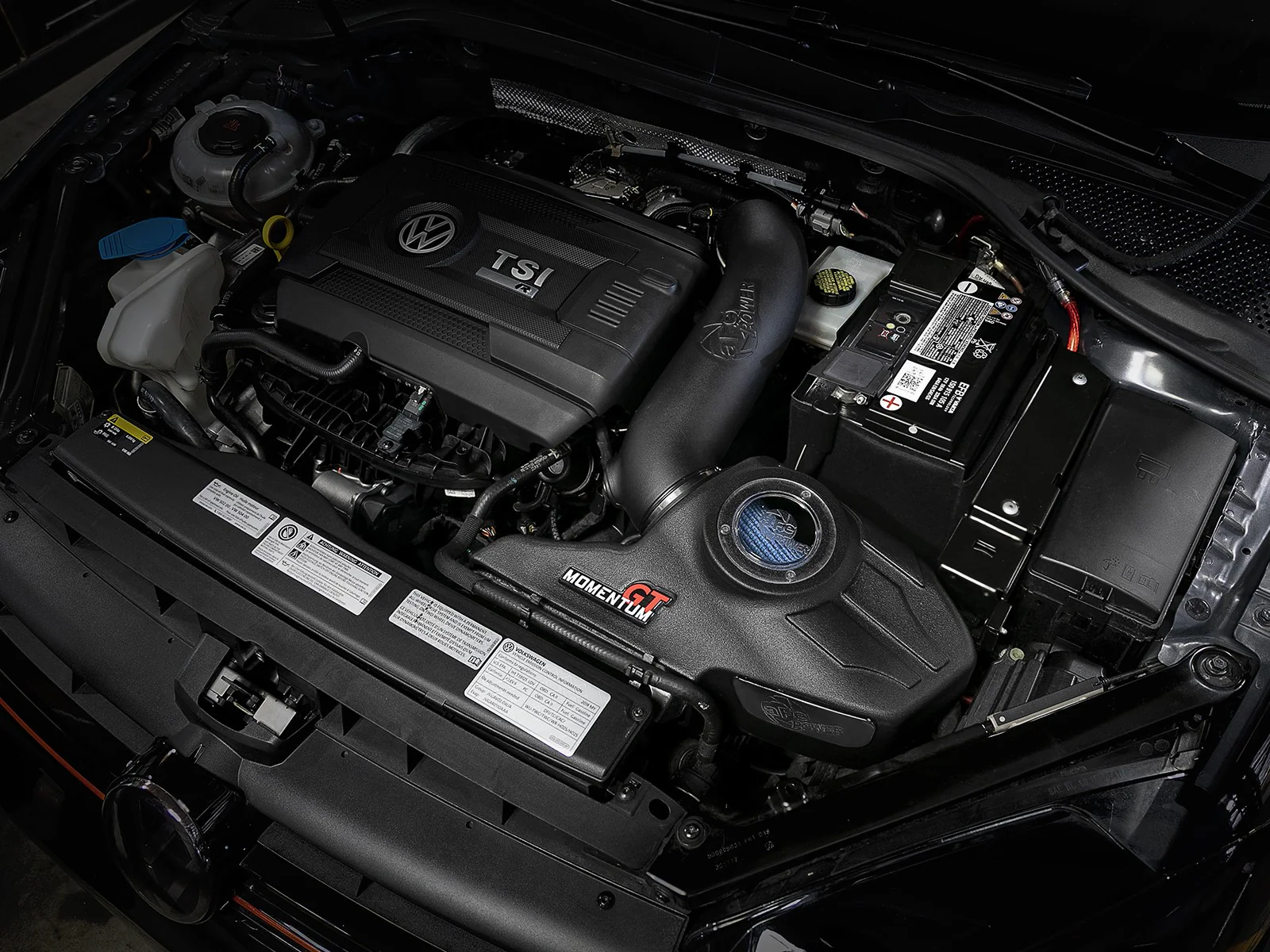 Golf R Momentum GT Cold Air Intake System w/Pro 5R Filter 50-70036R - Image 9