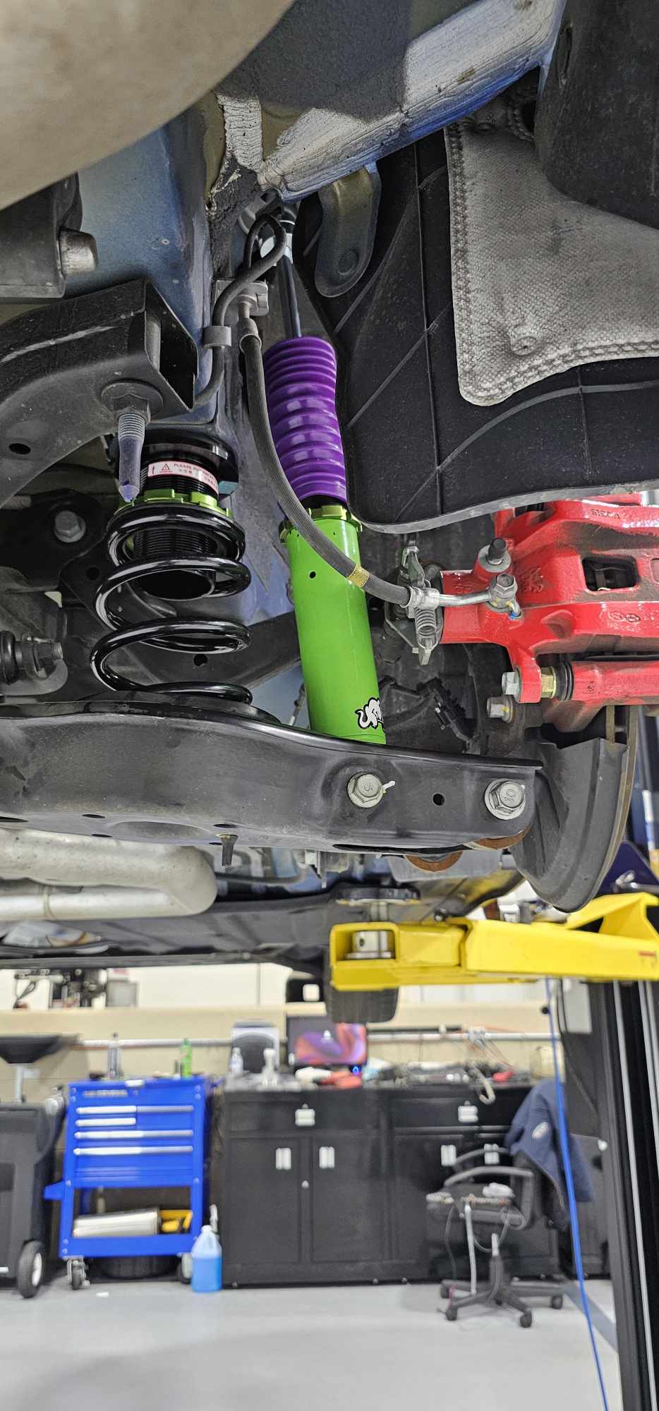 Hyundai Elantra N G-Street Coilovers Suspension with Camber Plates and Gravity Bearings - Image 2