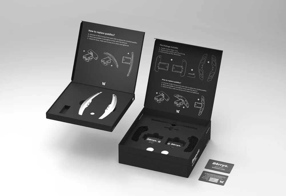 Kia Stinger Racing Shifter Paddle Kit (F1 Style Magnetic) - Image 5