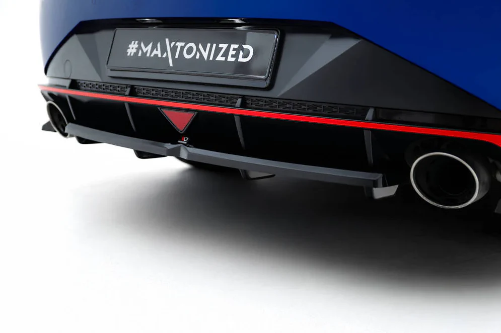 Hyundai Elantra N - MK7 - Central Rear Splitter (with vertical bars) - Image 5