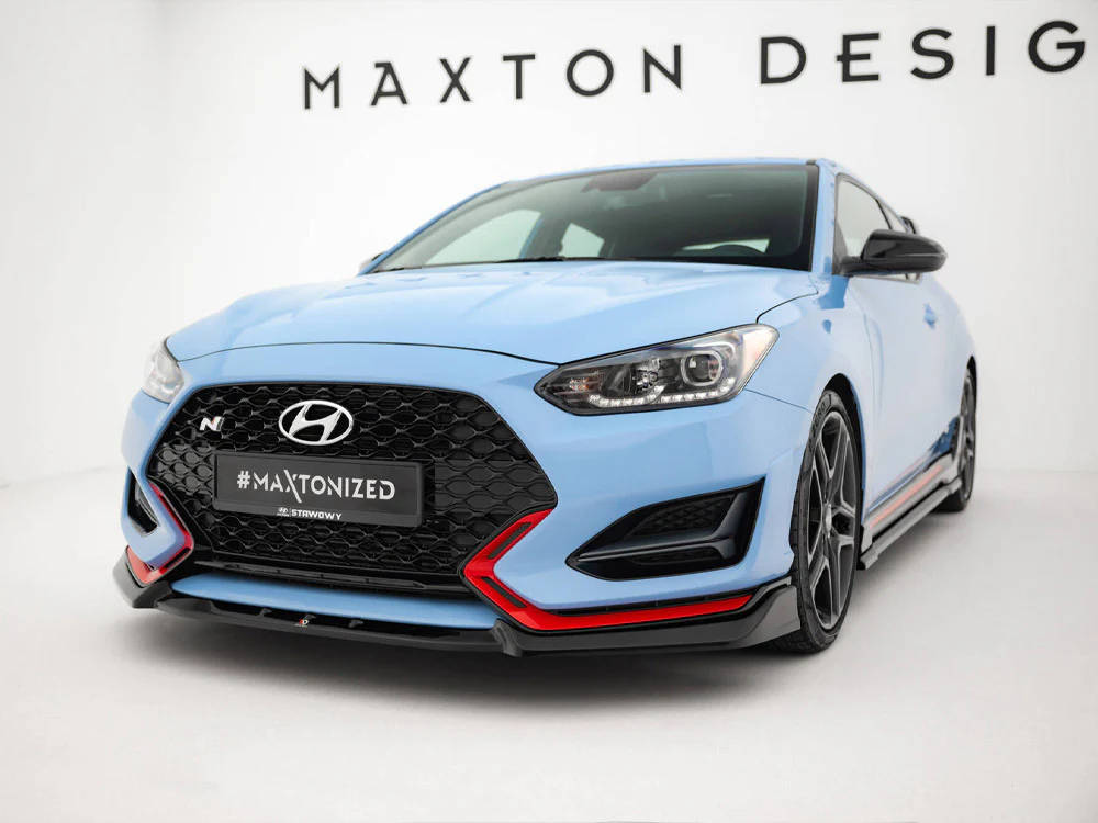 Hyundai Veloster N - Front Splitter V2 - Image 2
