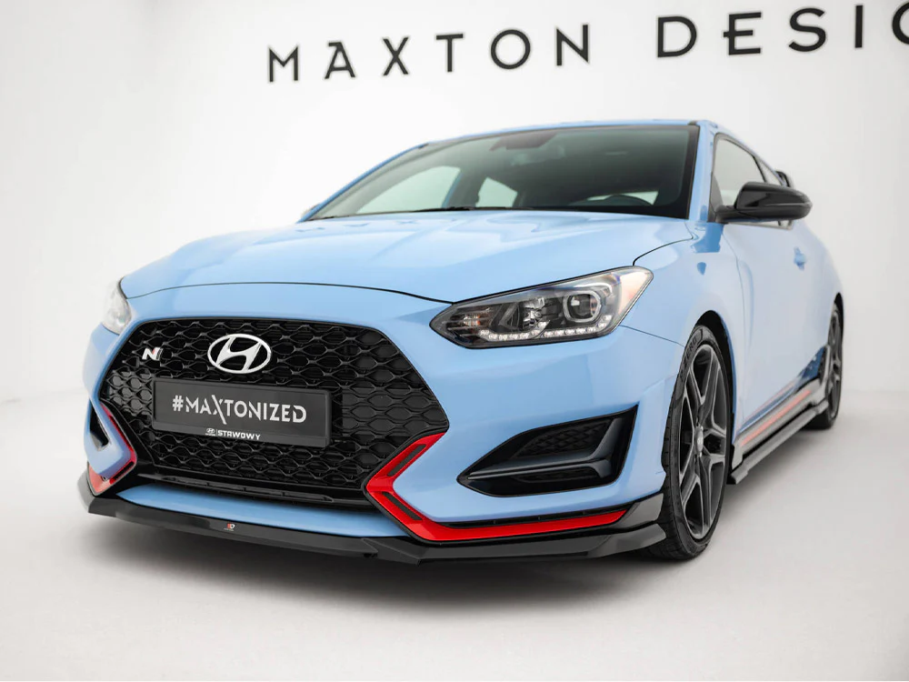 Hyundai Veloster N - Front Splitter V1 - Image 3