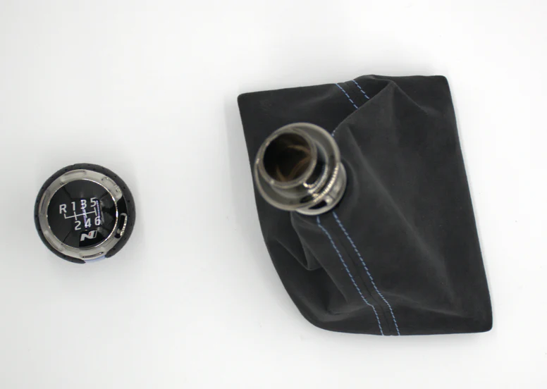 N Performance 6SPD Shifter Knob and Boot Alcantara Elantra N - Image 2