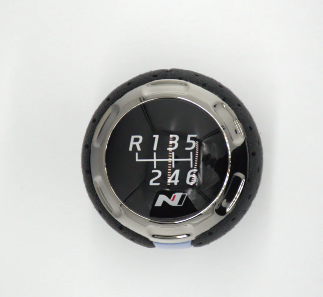N Performance 6SPD Shifter Knob and Boot Alcantara Elantra N - Image 3