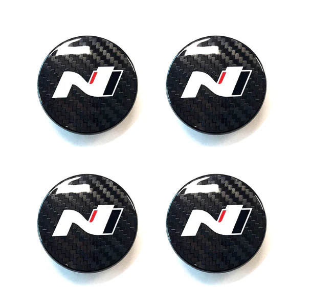 N Performance Carbon Fiber Centre Wheel Caps - Image 2