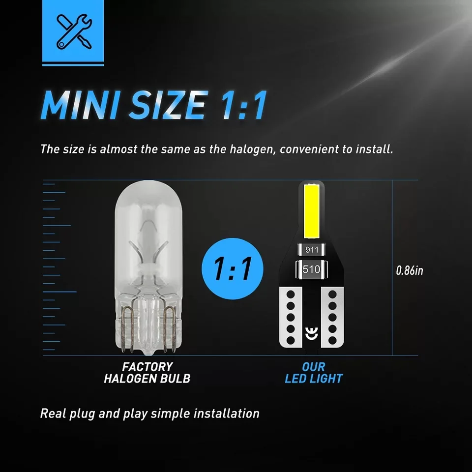 Rear LED Lighting Bulb Conversion Kit Elantra N - Image 3