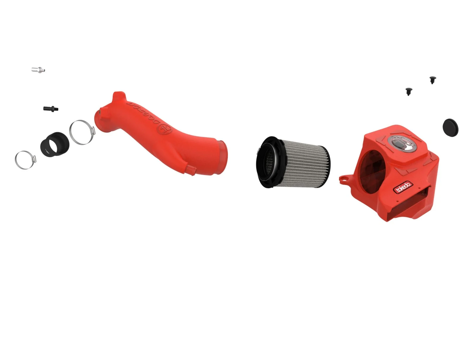Takeda Momentum RED (SEMA Edition) Cold Air Intake System Veloster N - Image 2