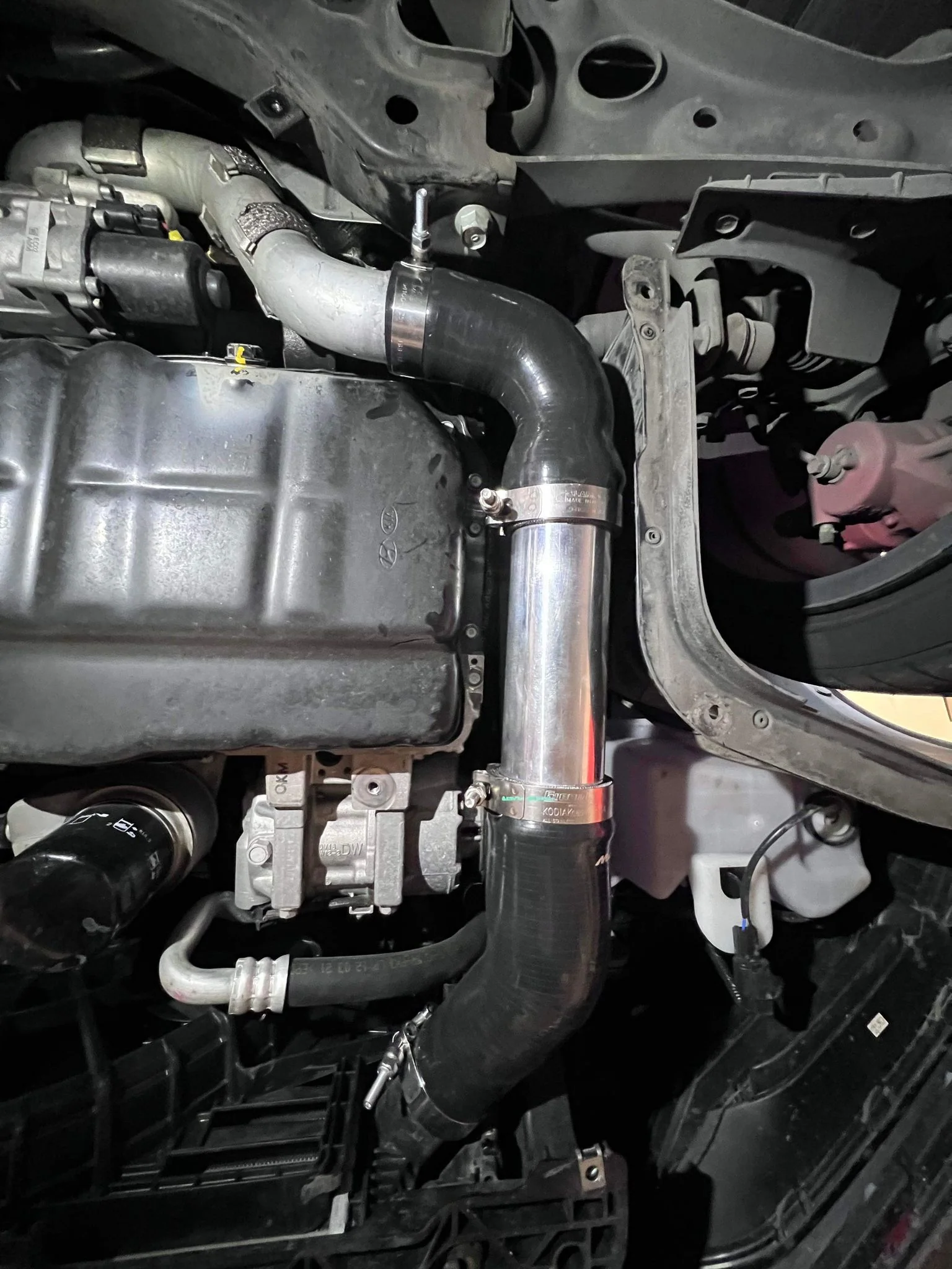Upsized Veloster N/I30N/Kona N Turbo Discharge Pipe (Hot Pipe Upgrade)