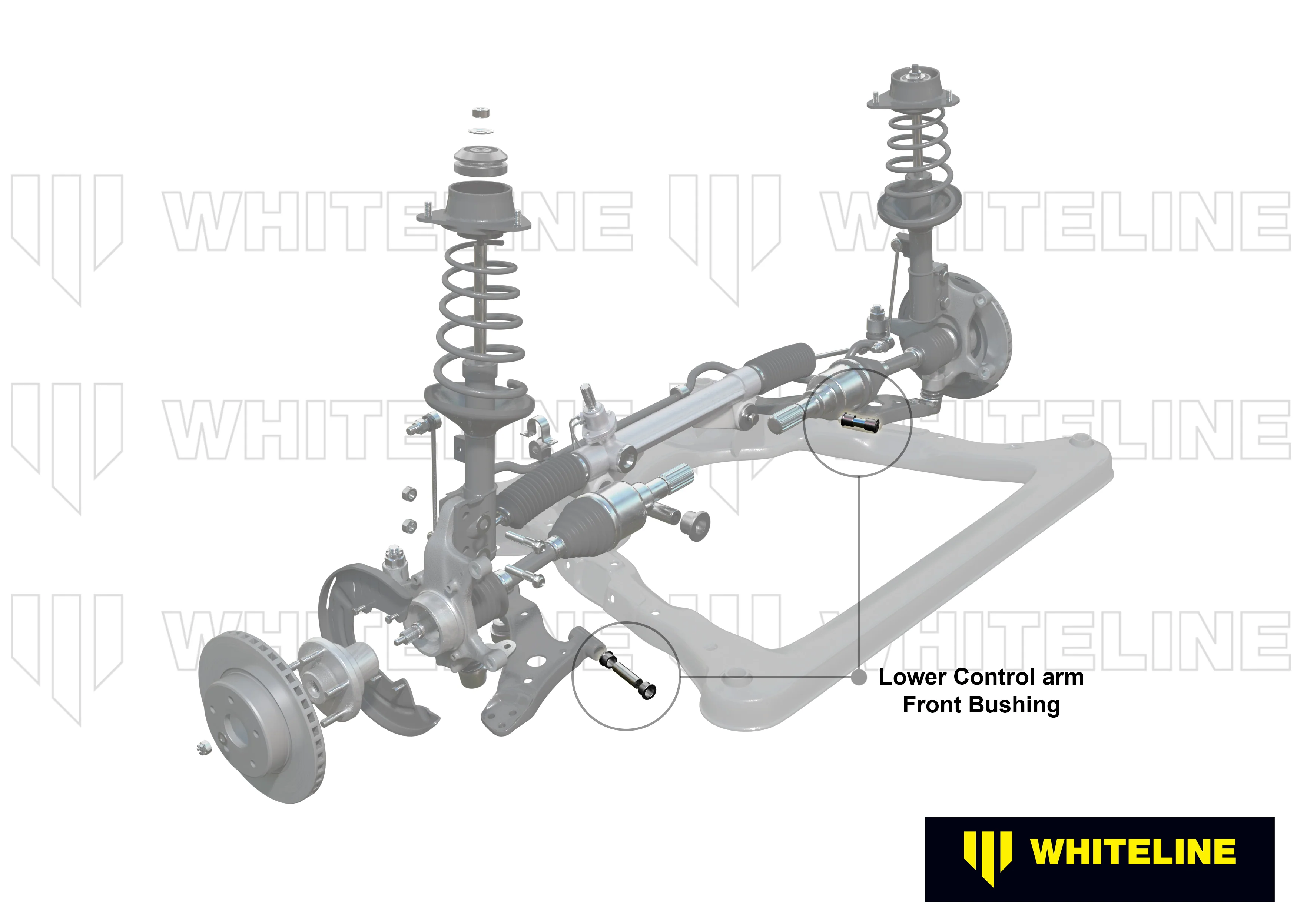 Front Suspension Lower Control Arm Performance Bushings - Image 3