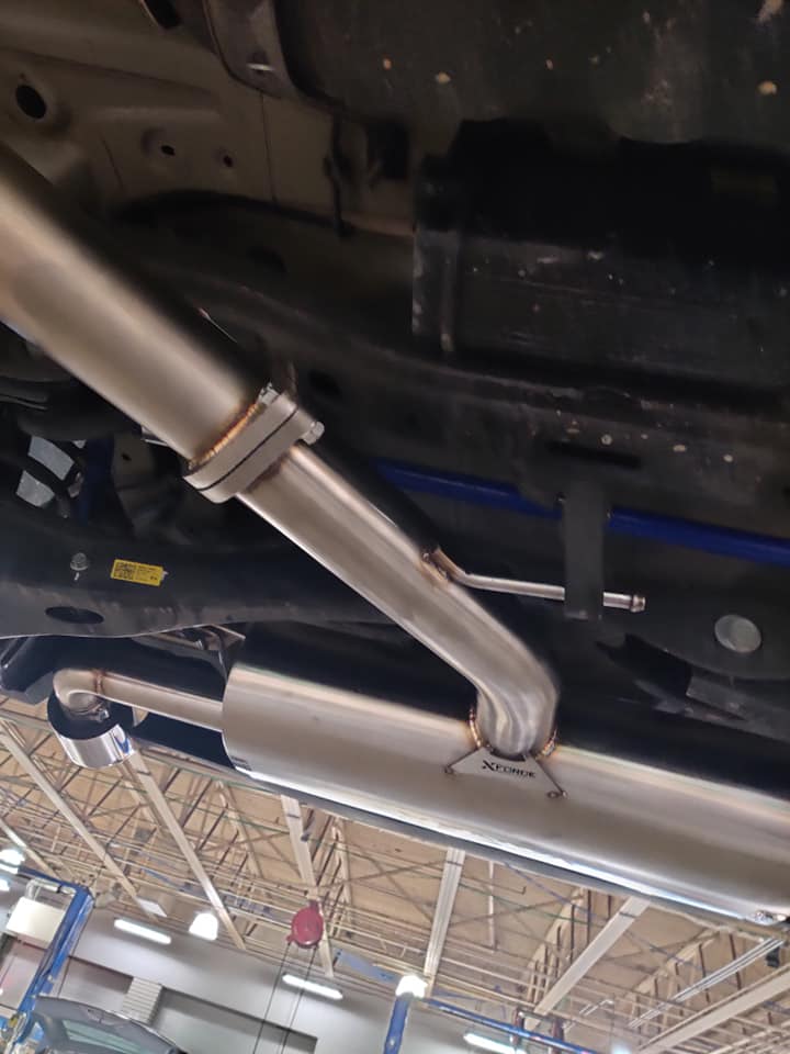Hyundai Elantra GTS/N-Line Downpipe Back With Varex Exhaust Valve (Bolt-on No cutting required) - Image 5
