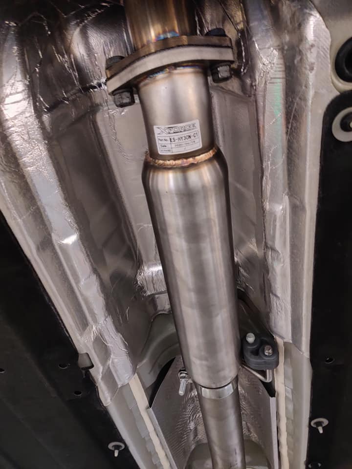 Hyundai Elantra GTS/N-Line Downpipe Back With Varex Exhaust Valve (Bolt-on No cutting required) - Image 7
